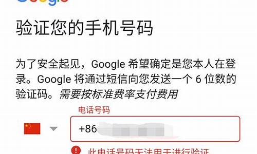 谷歌手机号无法用于验证_谷歌手机号无法用于验证登录怎么办